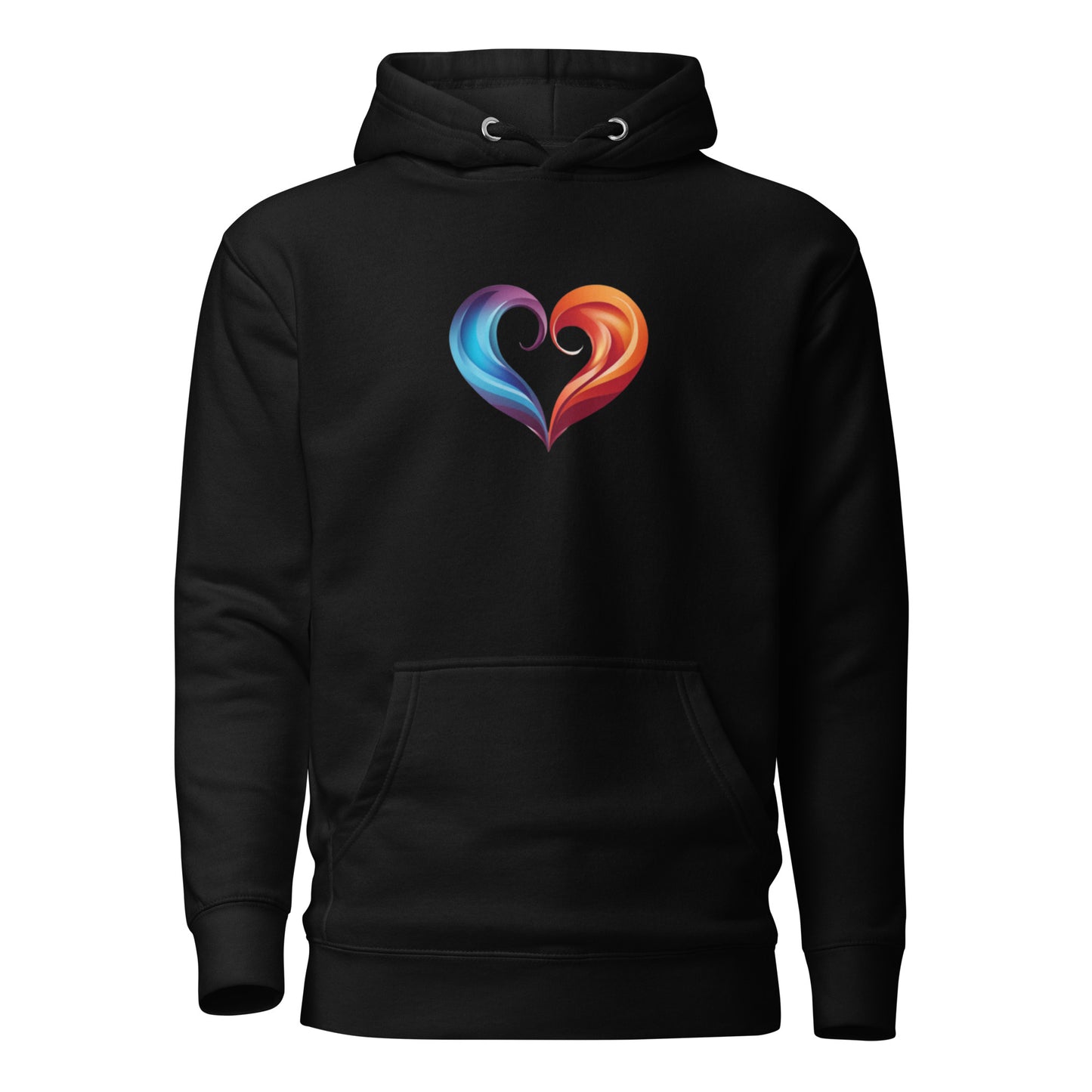 Unisex Heart Hoodie