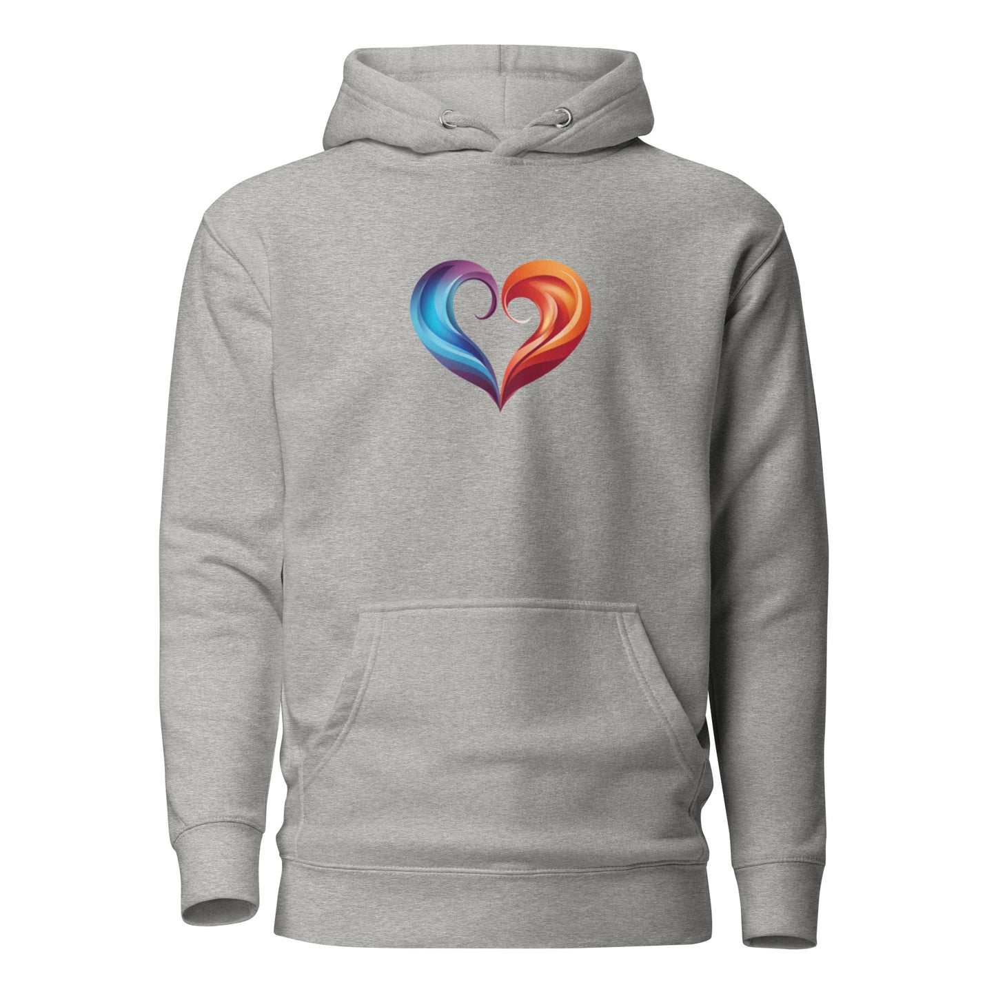 Unisex Heart Hoodie