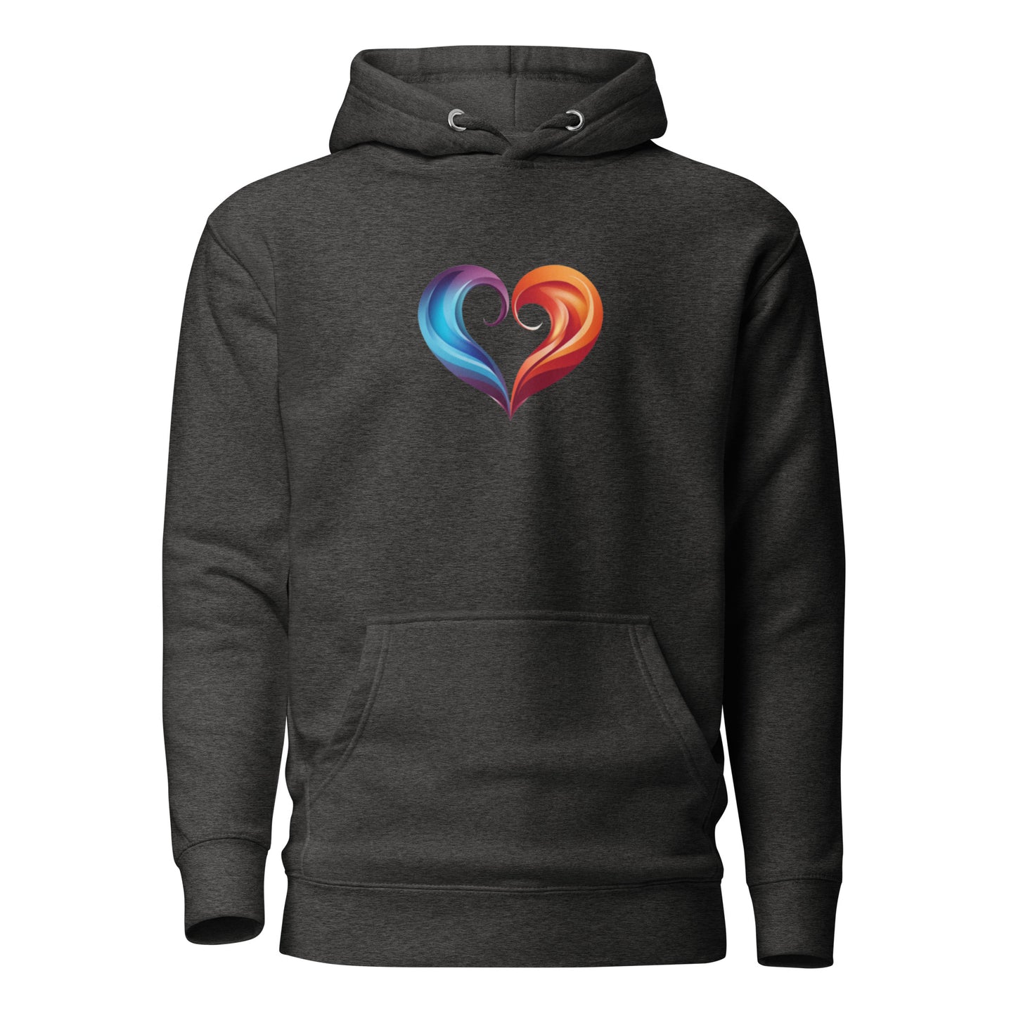 Unisex Heart Hoodie