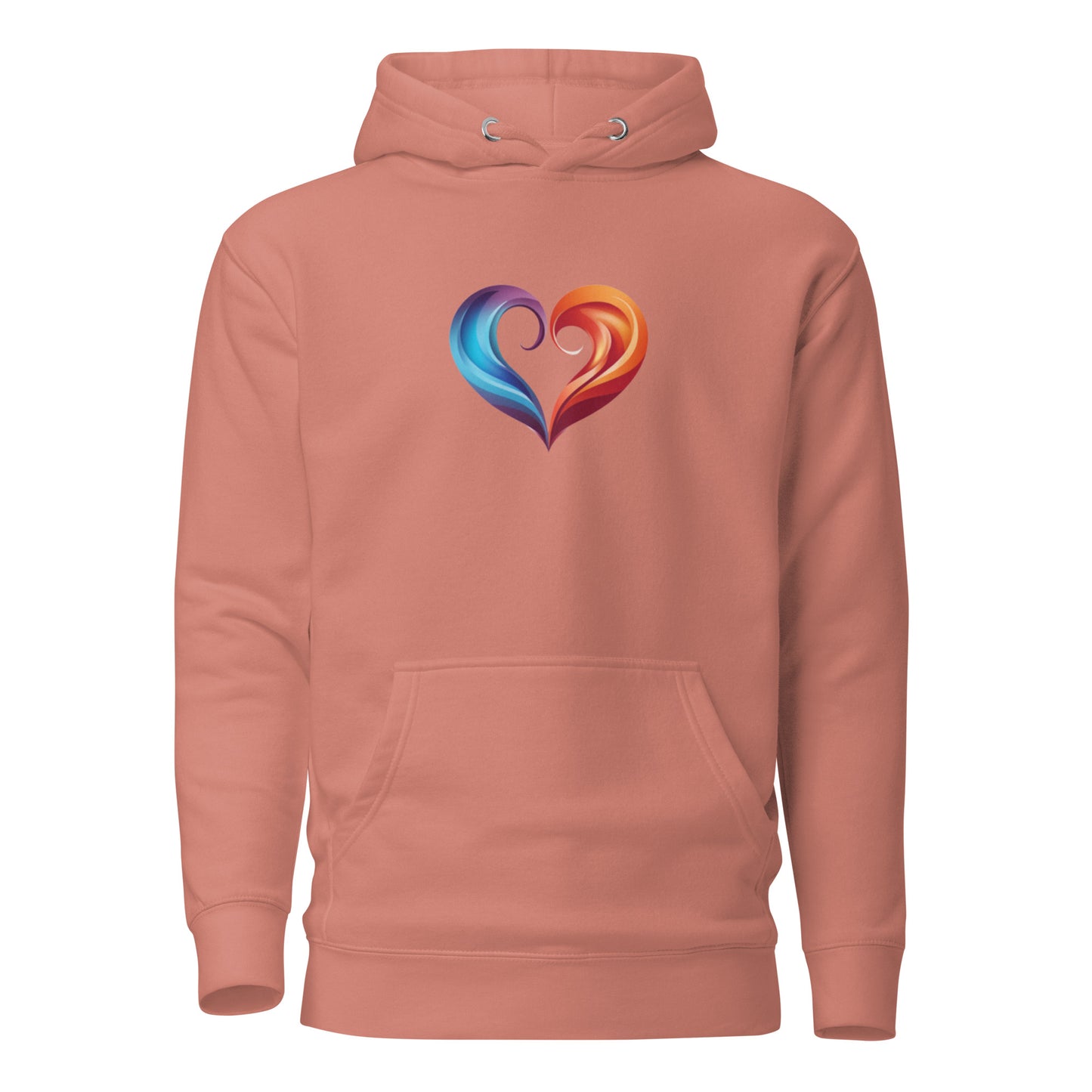 Unisex Heart Hoodie