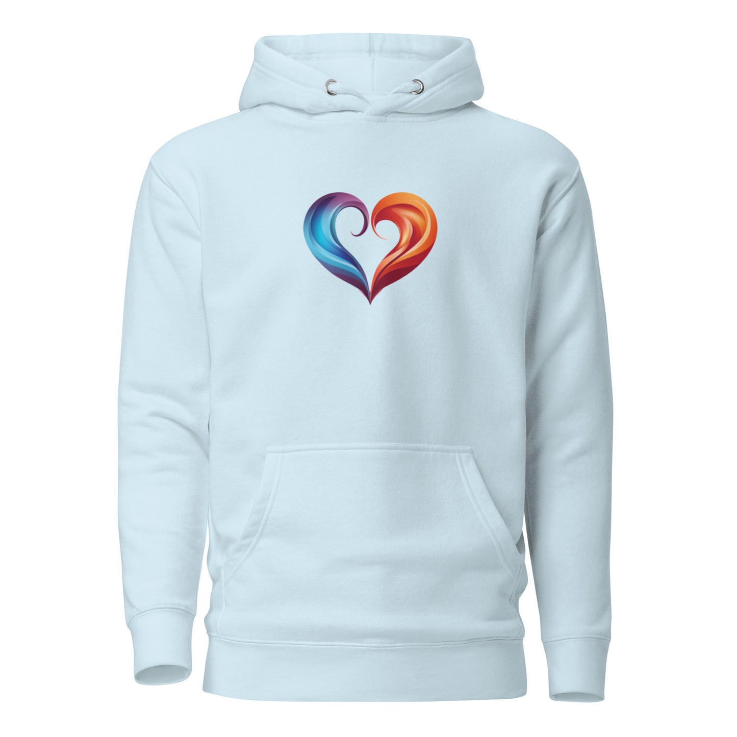 Unisex Heart Hoodie