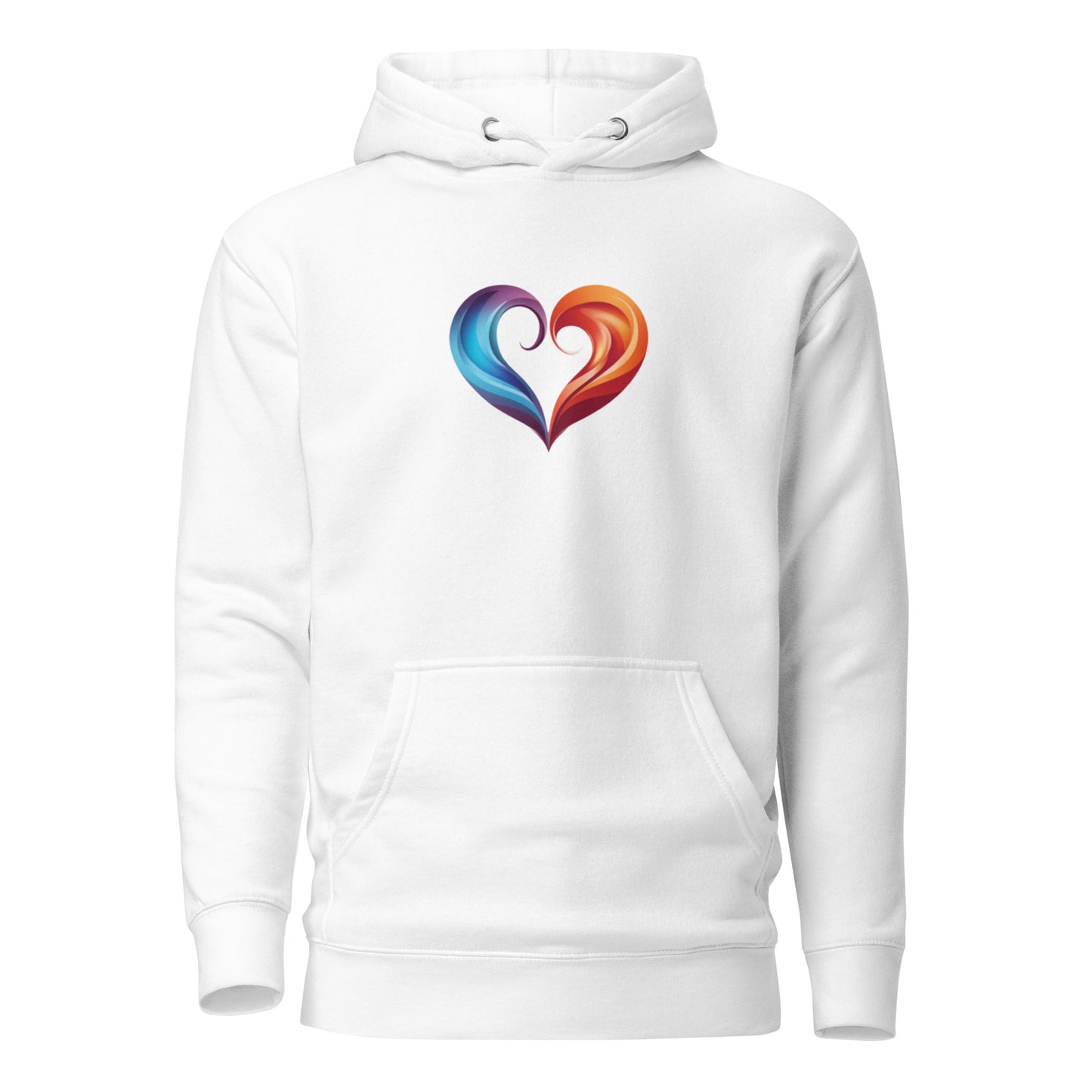 Unisex Heart Hoodie