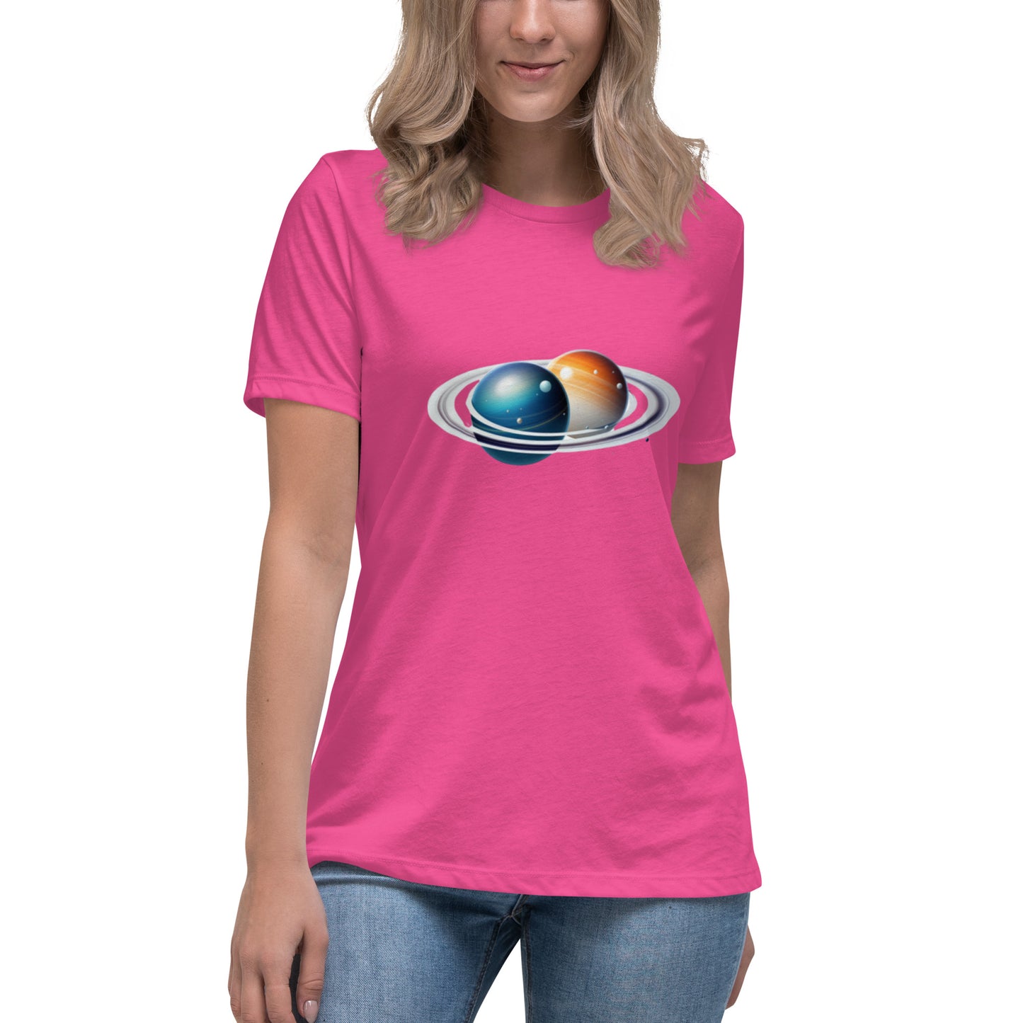 Women's T-Shirt Planets PRO