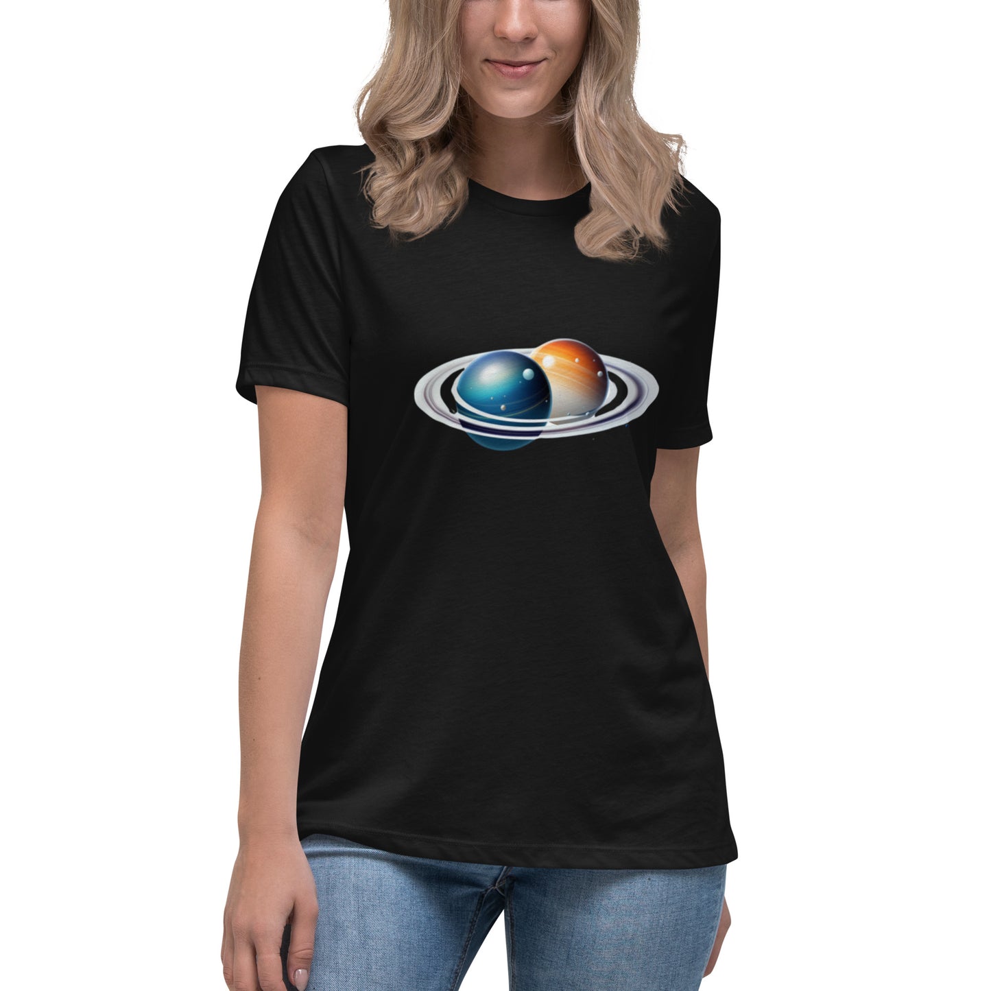 Women's T-Shirt Planets PRO