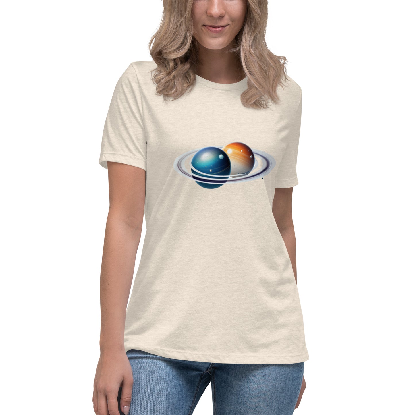 Women's T-Shirt Planets PRO