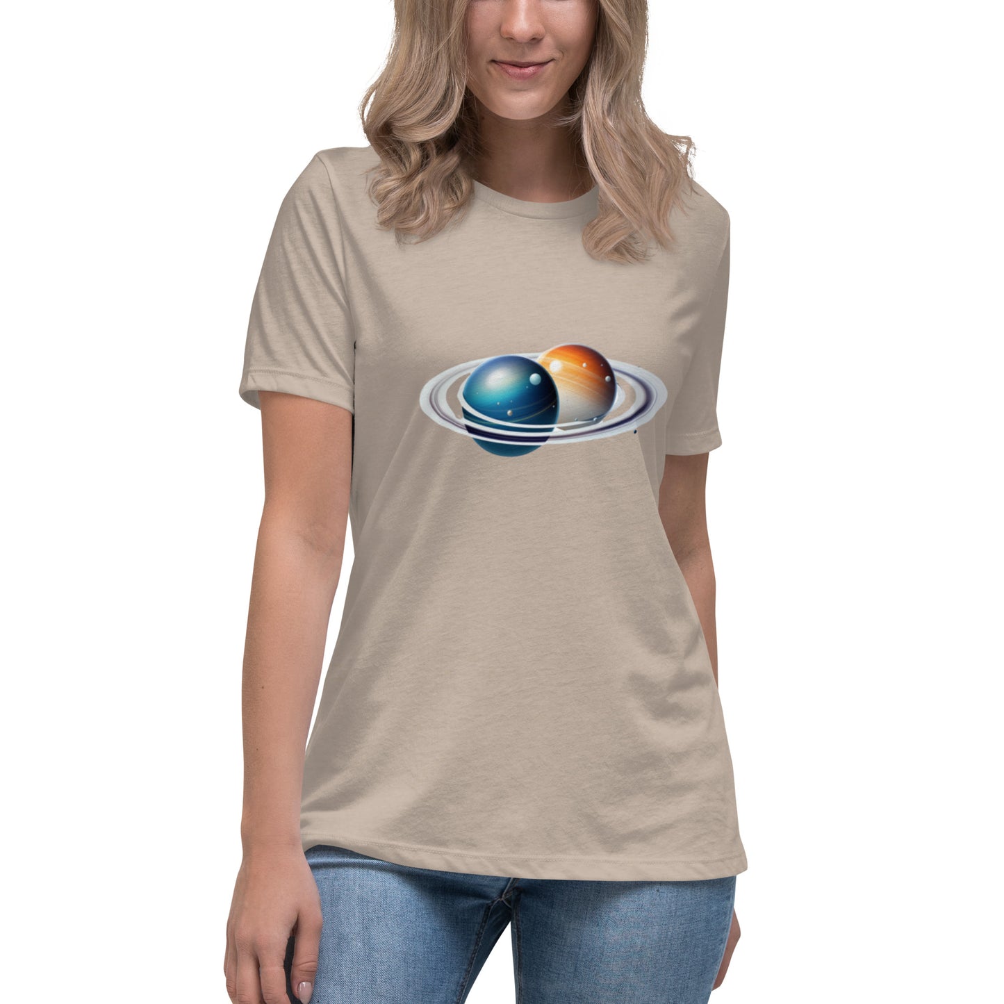 Women's T-Shirt Planets PRO