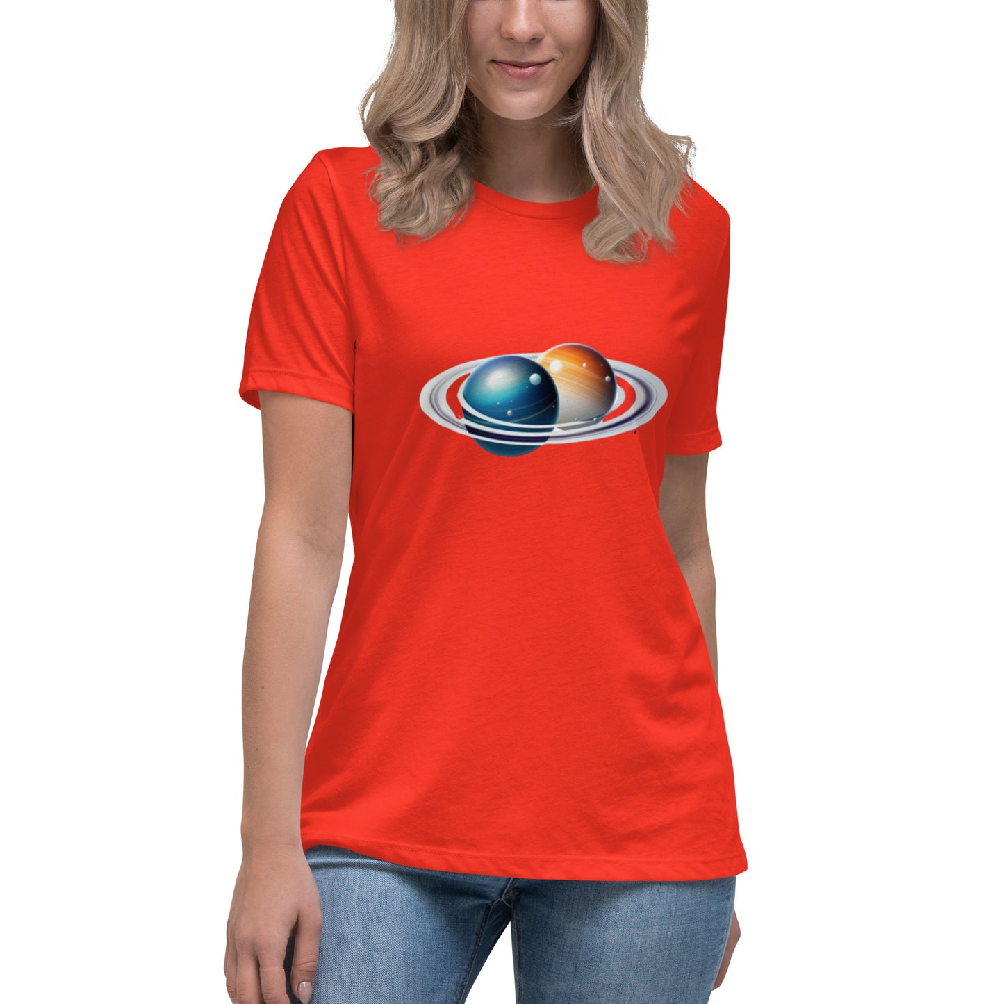 Women's T-Shirt Planets PRO