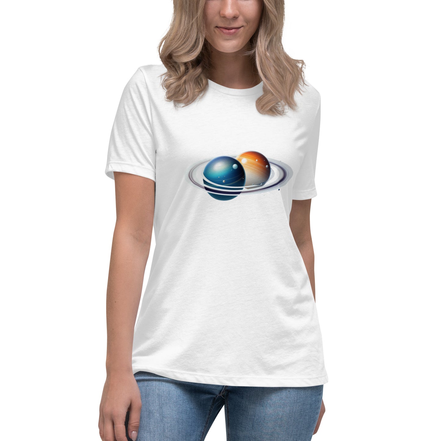 Women's T-Shirt Planets PRO